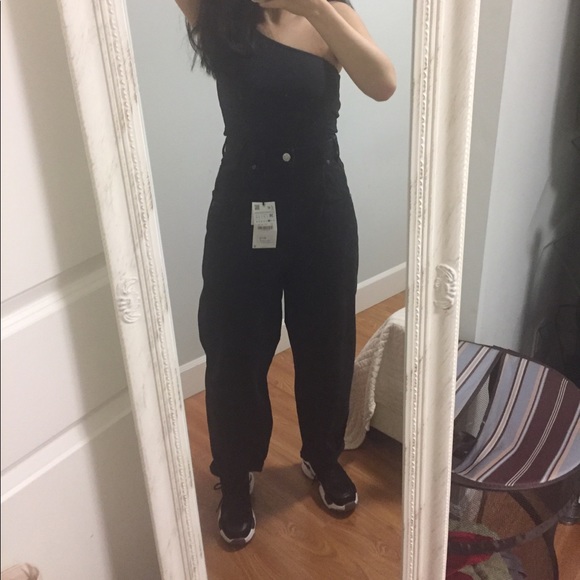 Zara Slouchy Jeans (White&Black) - Picture 10 of 10